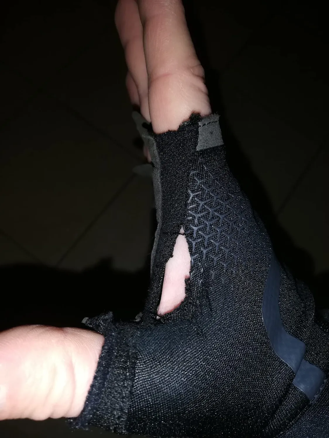 Nike Extreme guanti palestra M neri imbottiti