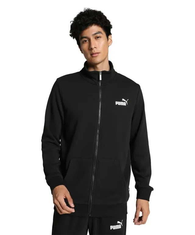 Puma Ess No.1 Logo Track giacca tuta nera unisex