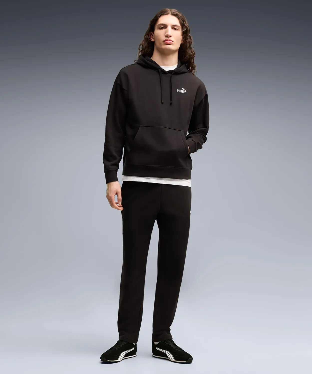PUMA Ess Small No.1 Logo felpa cappuccio XS cotone