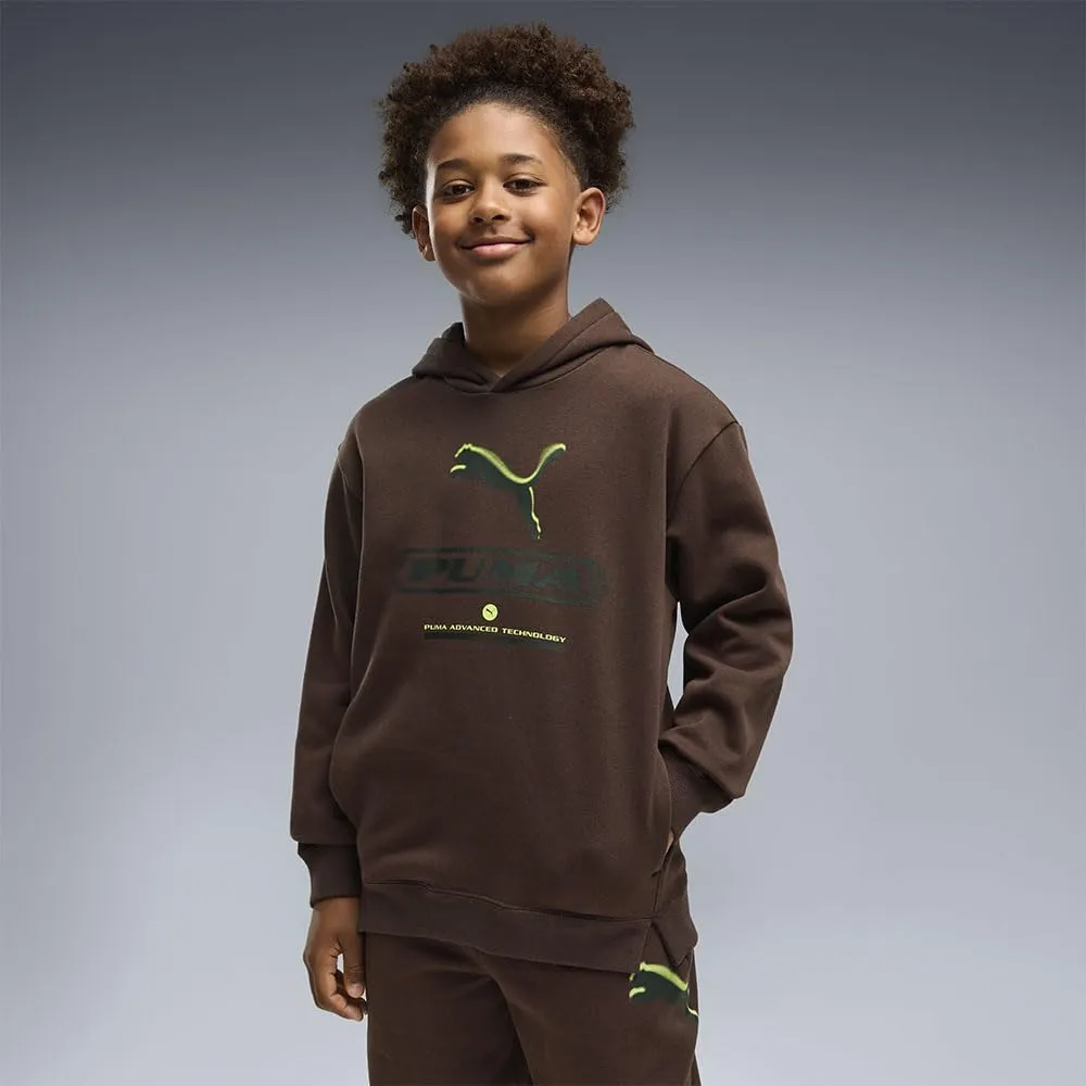 Puma Street Relaxed Hoodie FL felpa ragazzo 164