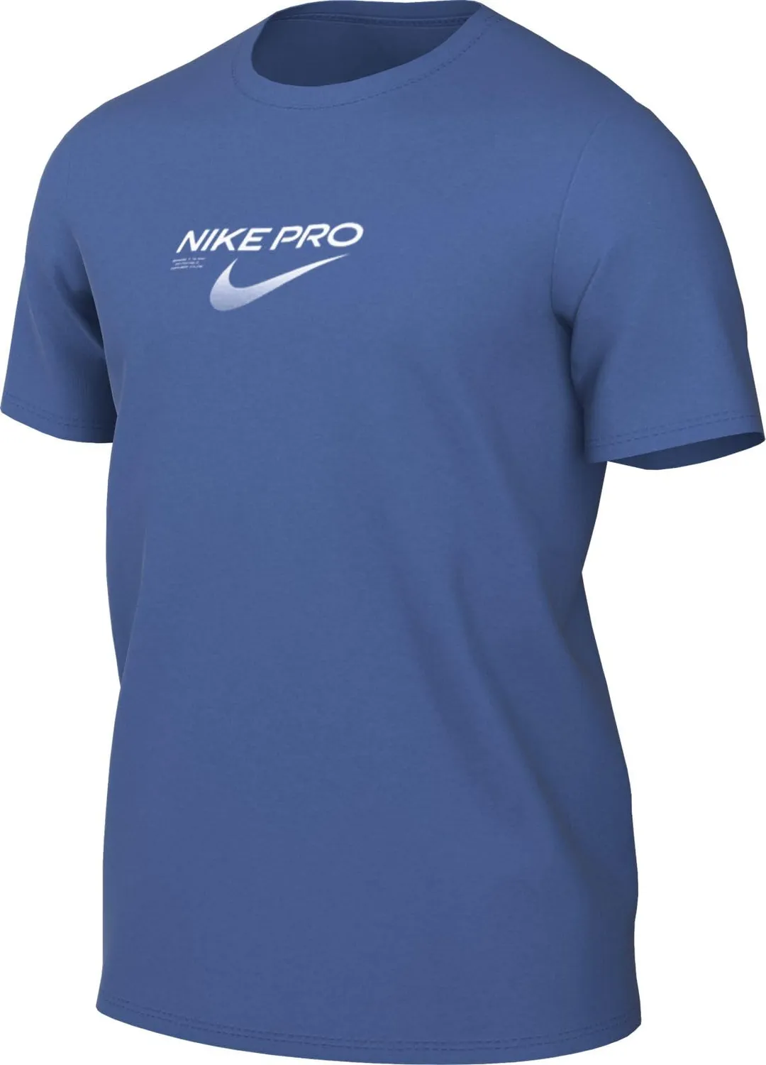 Nike Pro Dri-Fit maglietta uomo nera training aderente