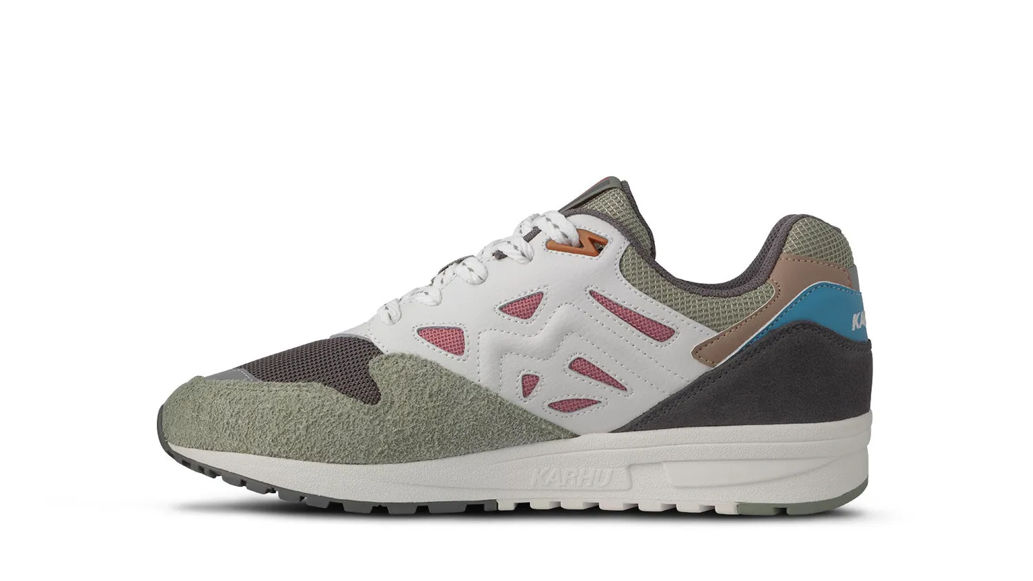 Karhu Legacy 96 Dark Gull Gray sneakers in camoscio grigie