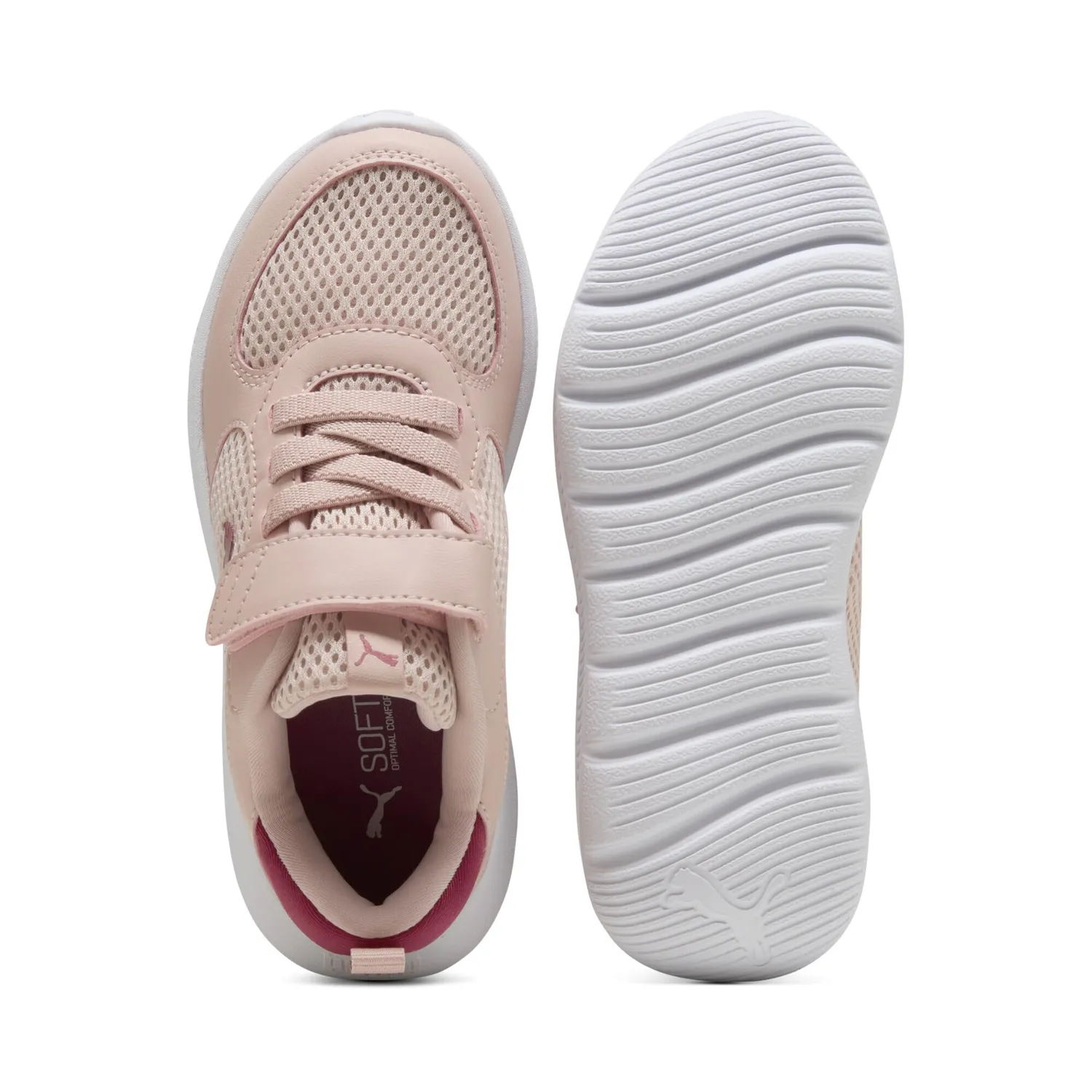 Puma Fun Racer 2 sneakers bimbo nero bianco