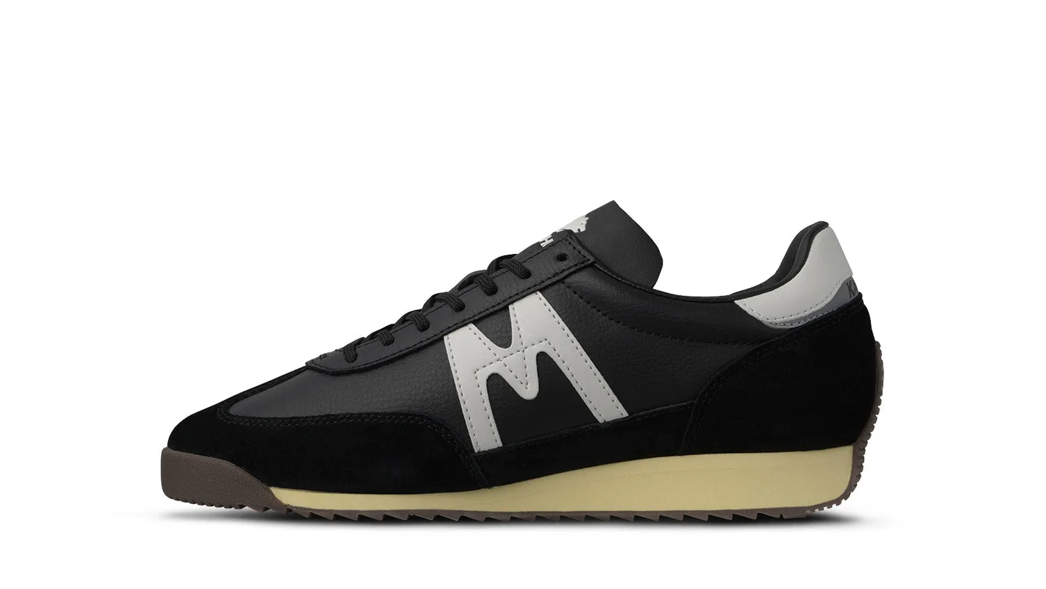 Karhu Mestari 76 sneakers Jet Black Blanc de Blanc pelle