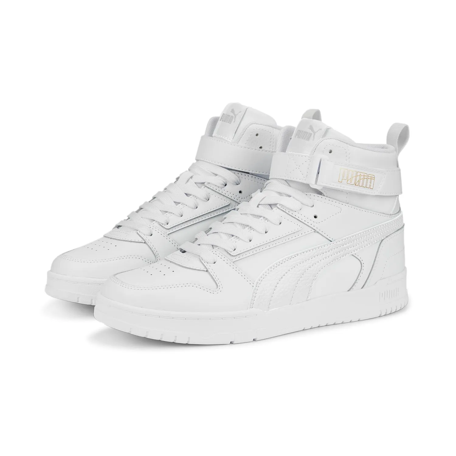 Puma RBD Game sneakers uomo bianco-oro uso quotidiano
