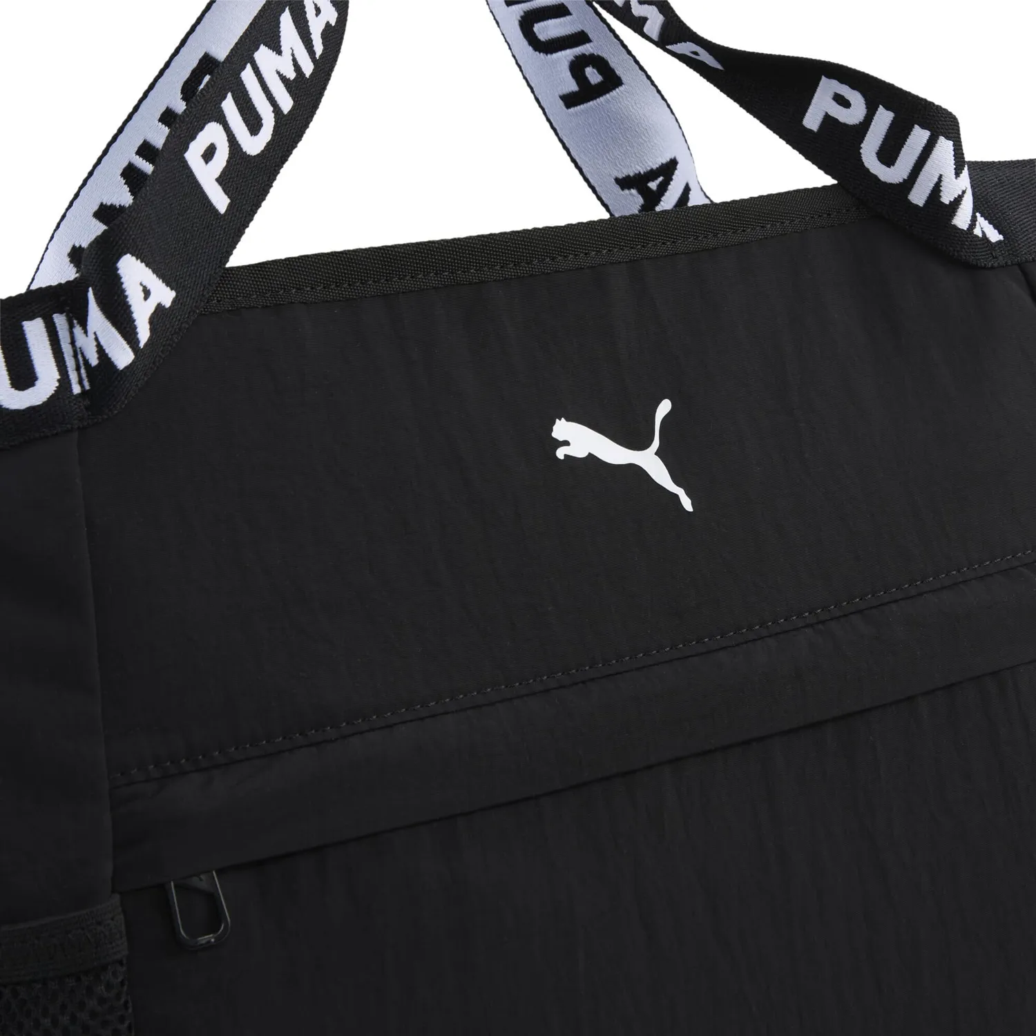 PUMA AT Ess Tote Bag borsa shopper Puma Black quotidiana