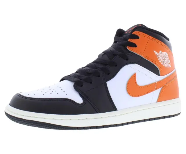 Jordan 1 Mid Starfish Black sneakers uomo 42.5 EU