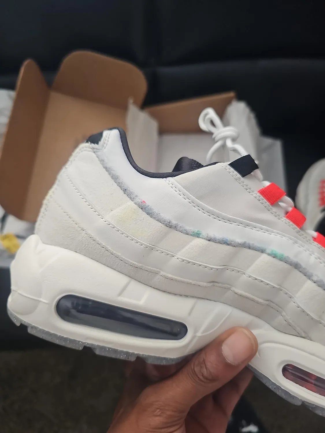 Nike Air Max 95 sneakers uomo 45 EU grigio blu