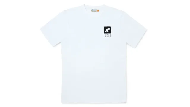 Karhu Sport Bear t-shirt bianca cotone regular
