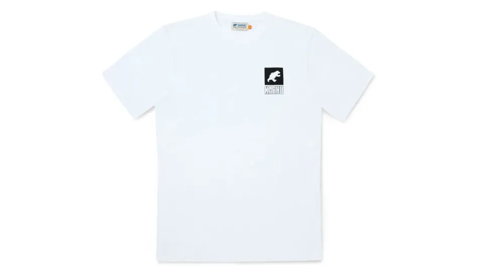 Karhu Sport Bear t-shirt bianca cotone regular