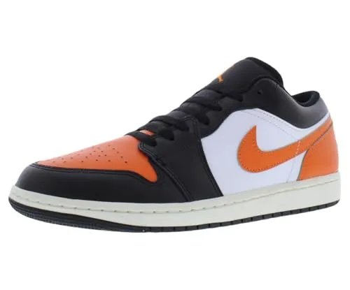 Air Jordan 1 Low Sneakers Uomo Nere 40.5 pelle