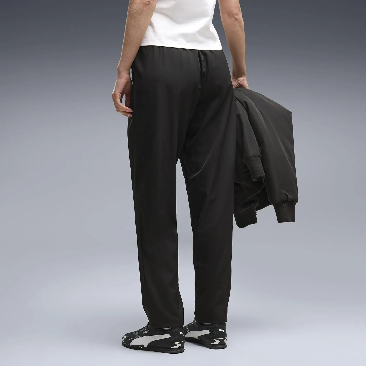 PUMA Ess Woven Pants OP pantaloni donna leggeri taglia S