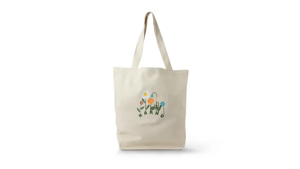 Karhu Flower Pack shopper Lily White Douglas Fir cotone