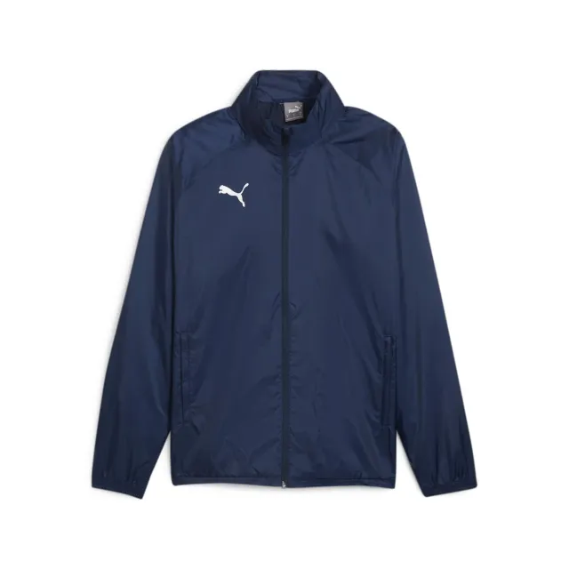 PUMA Teamgoal All Weather giacca uomo navy antipioggia