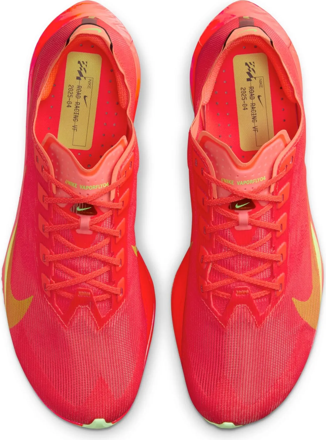 Nike Vaporfly 4 scarpe running Bright Crimson piastra carbonio