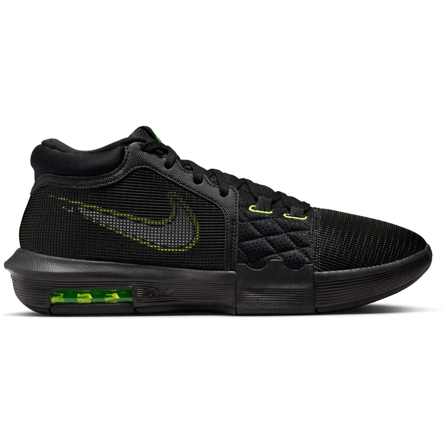 Nike LeBron Witness VIII Scarpe Basket Max Air nere