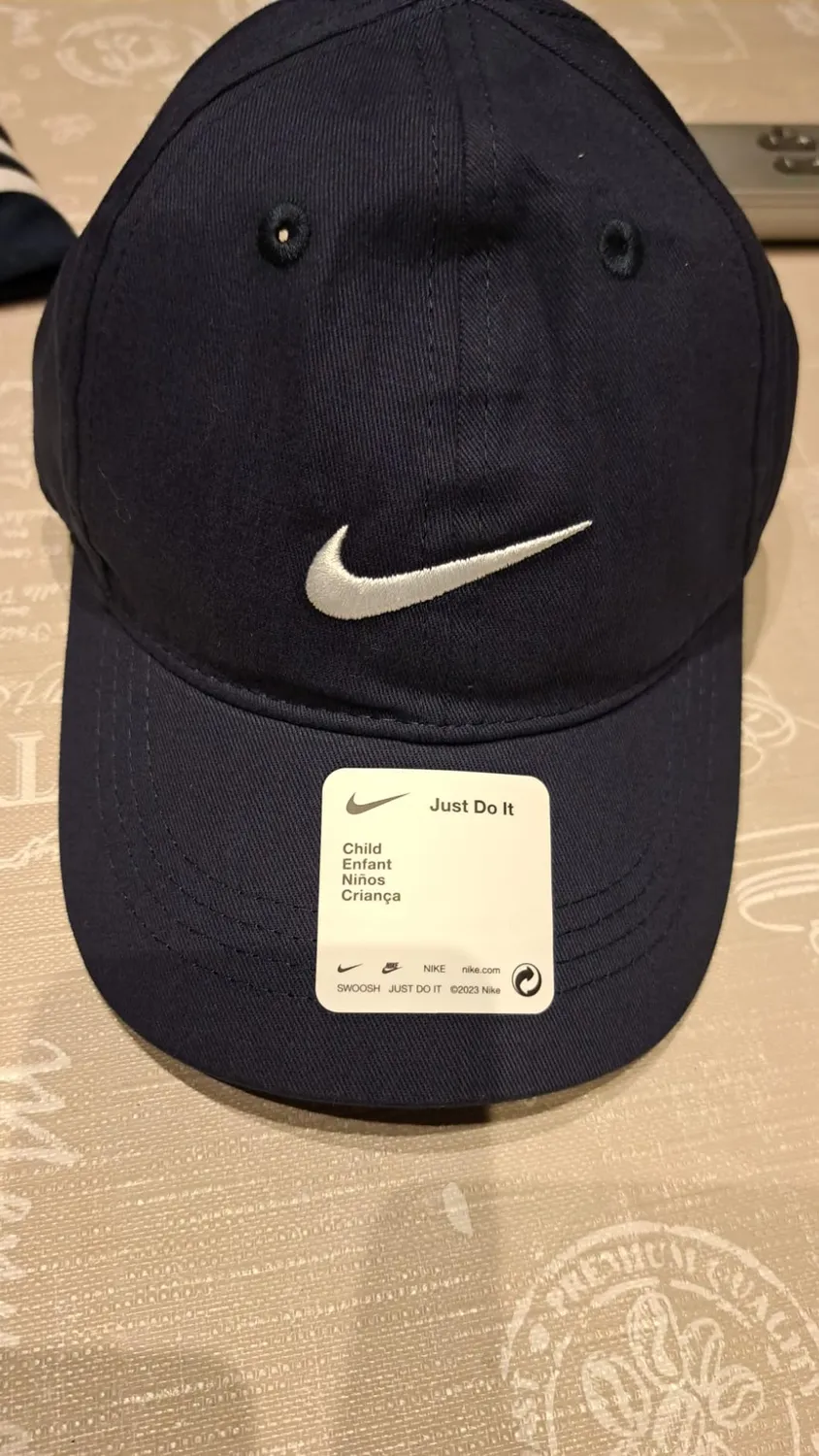 Nike Club cappellino nero 4-7 anni cotone