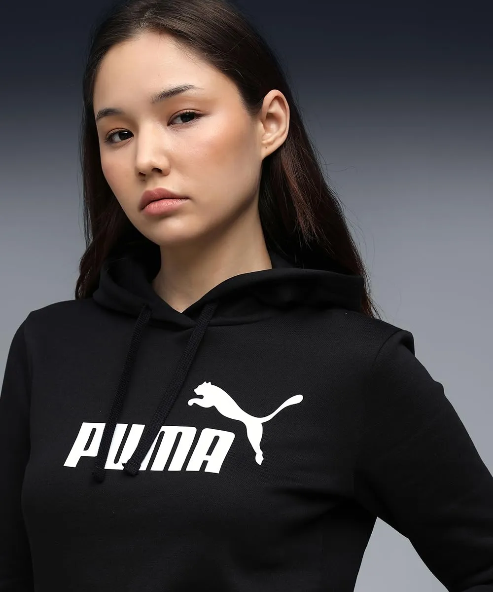 Puma Ess No.1 Logo Hoodie Felpa Cappuccio Unisex Cotone