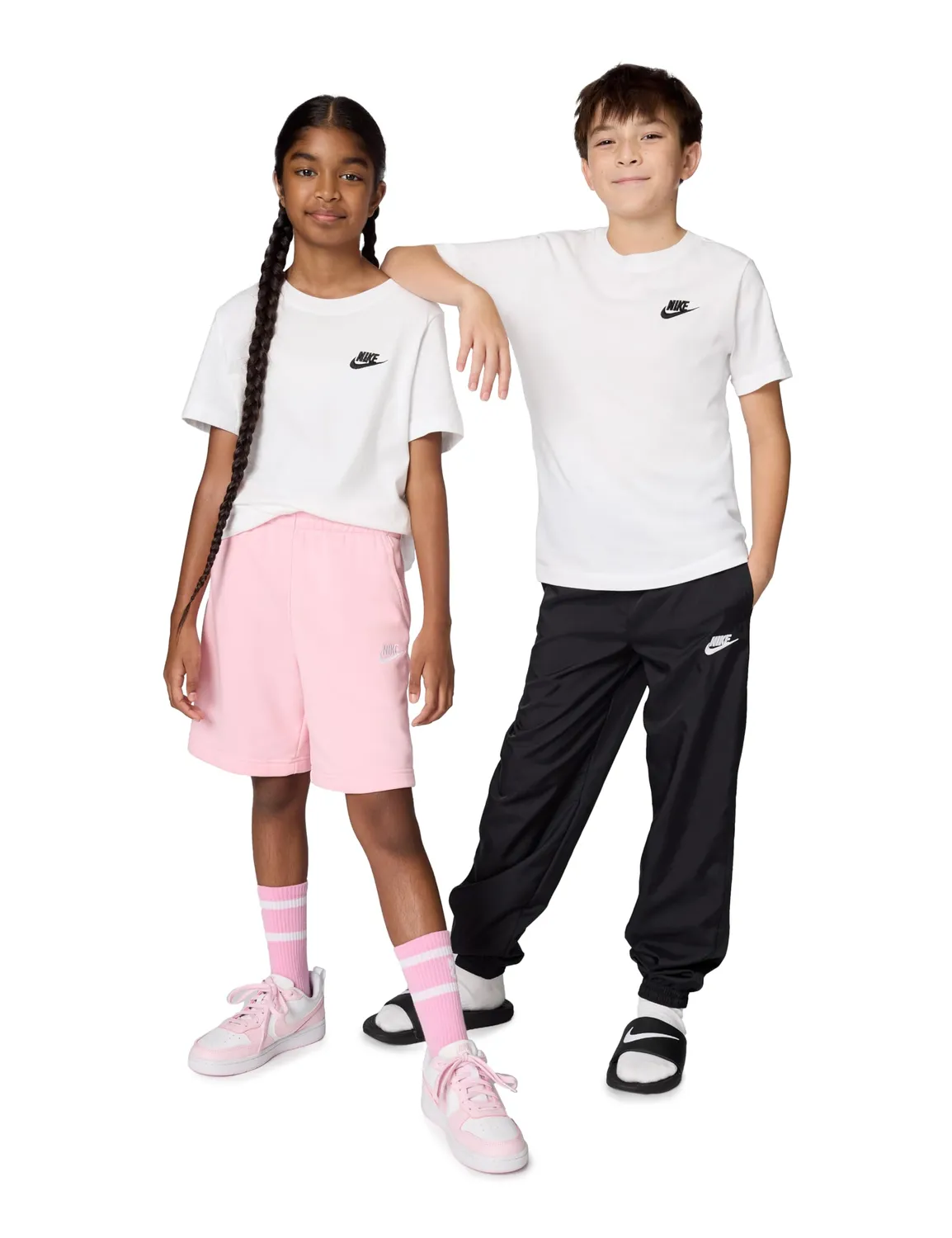 Nike NSW Tee Futura t-shirt bambino cotone morbido