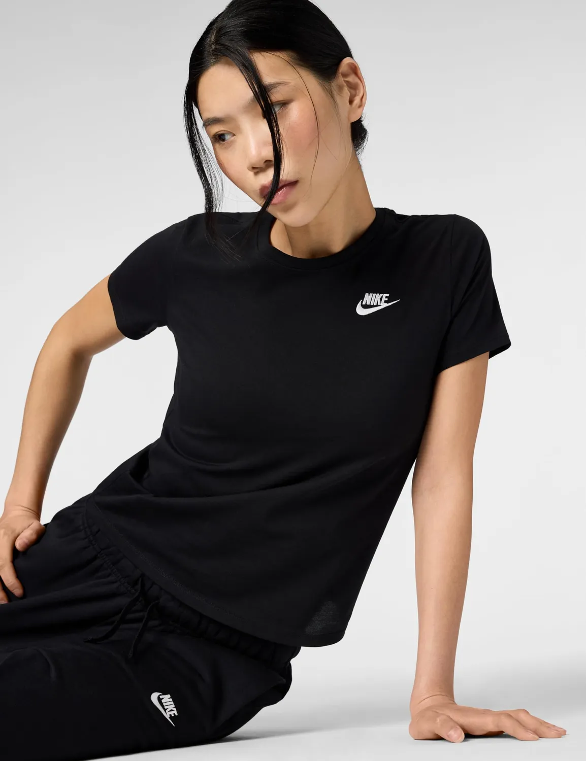 Nike Club Boyfriend maglietta donna rosso XS