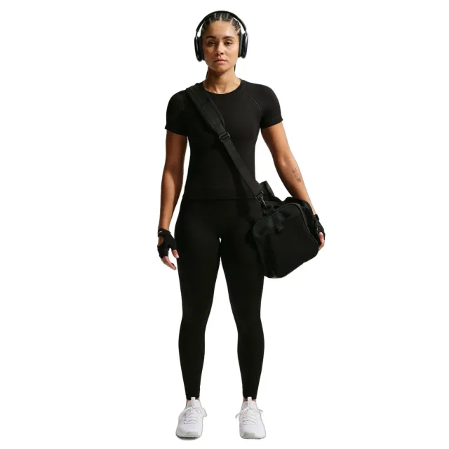 Nike Pro Seamless T-shirt Donna XXS Nera Dri-Fit