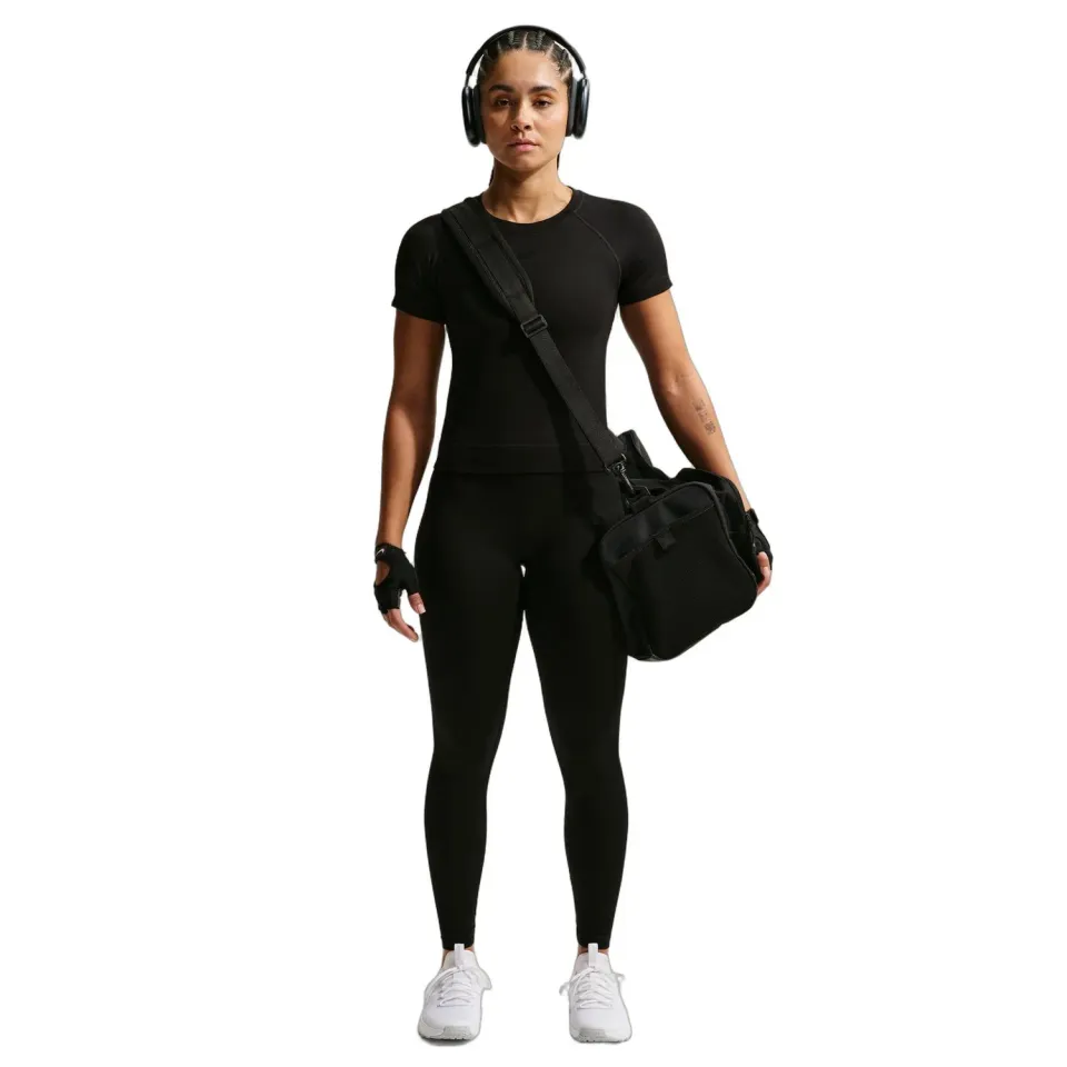 Nike Pro Seamless T-shirt Donna XXS Nera Dri-Fit
