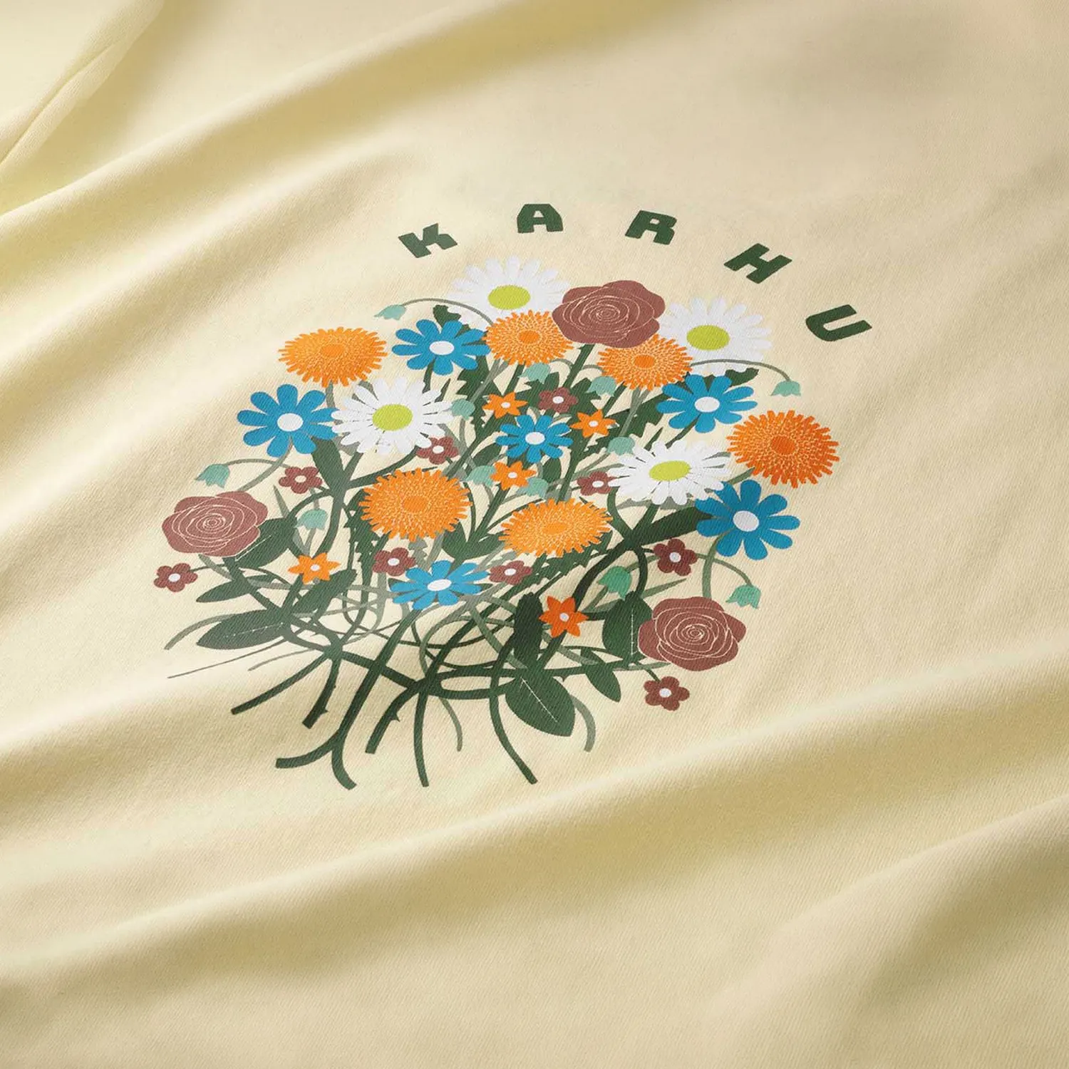 Karhu Flower Bouquet T-Shirt maglietta Chamomile cotone