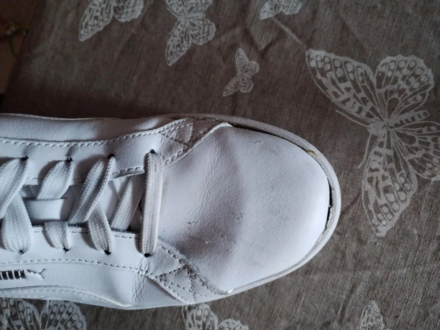 Puma Karmen L sneakers donna platform bianche