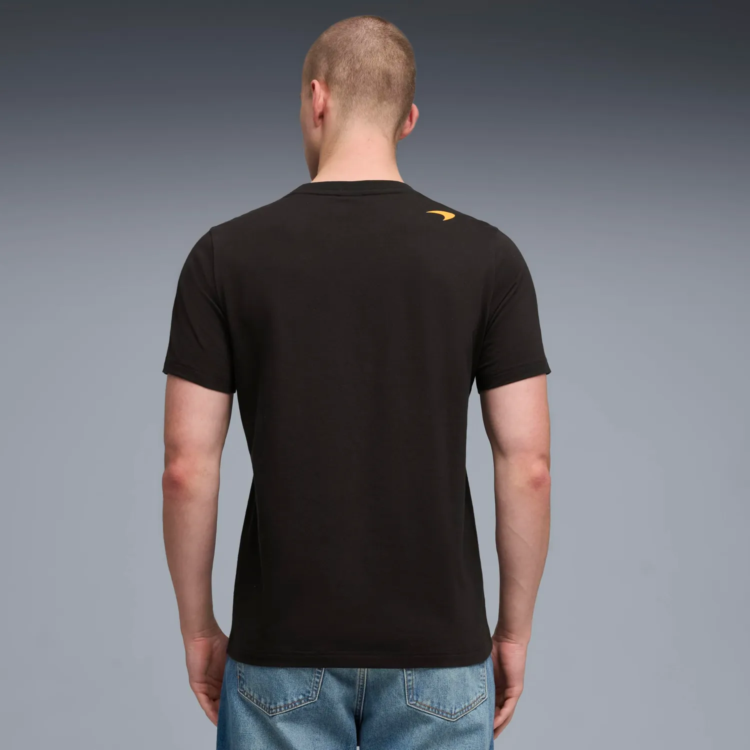 Puma McLaren Small Logo 2026 T-shirt Uomo nera motorsport
