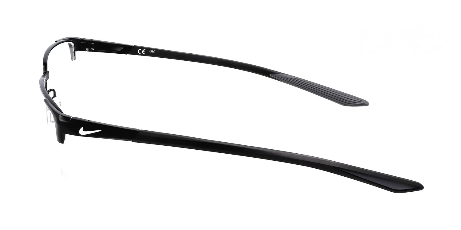 Nike 8054N occhiali da sole nero satinato metallo