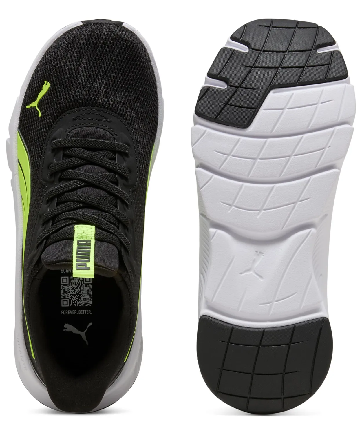 Puma Flexfocus Lite Sliptech Jr scarpe 36 lime