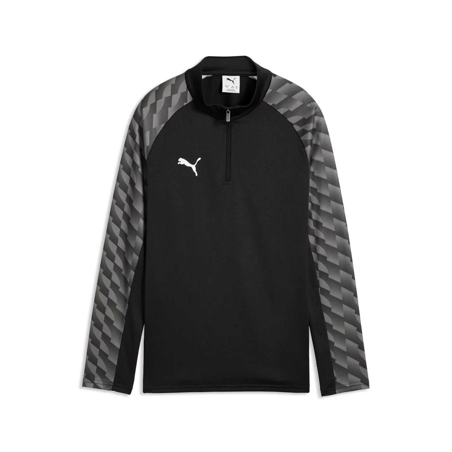 PUMA TeamLIGA26 Training 1/4 Zip Top Jr felpa Faster Yellow calcio
