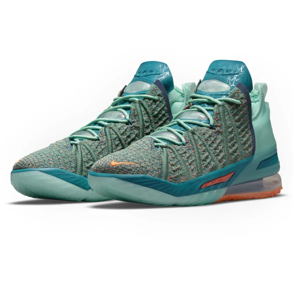 Nike LeBron 18 Los Angeles scarpe basket 45 EU
