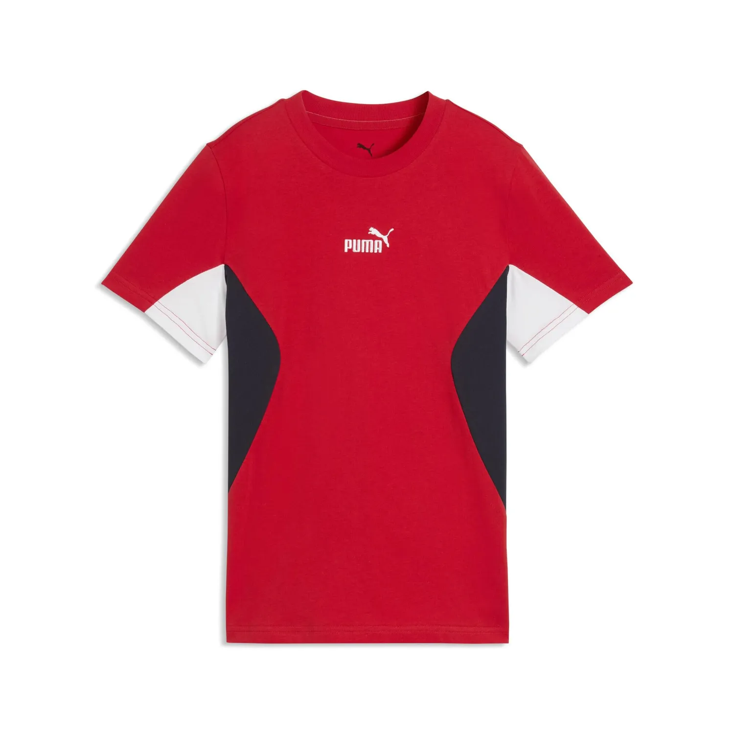 Puma Ess Block Tee B maglietta bambino maniche corte