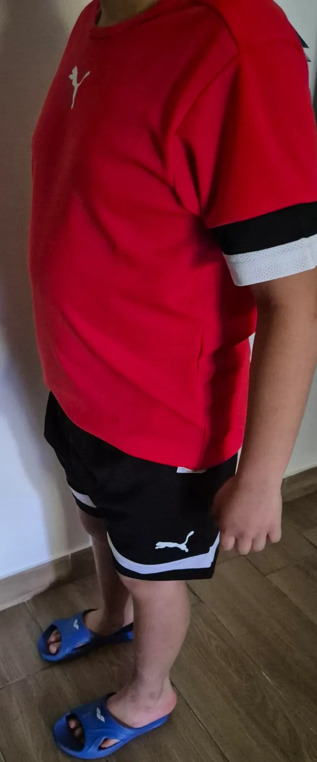 PUMA Teamrise Jersey Jr maglia calcio bambino