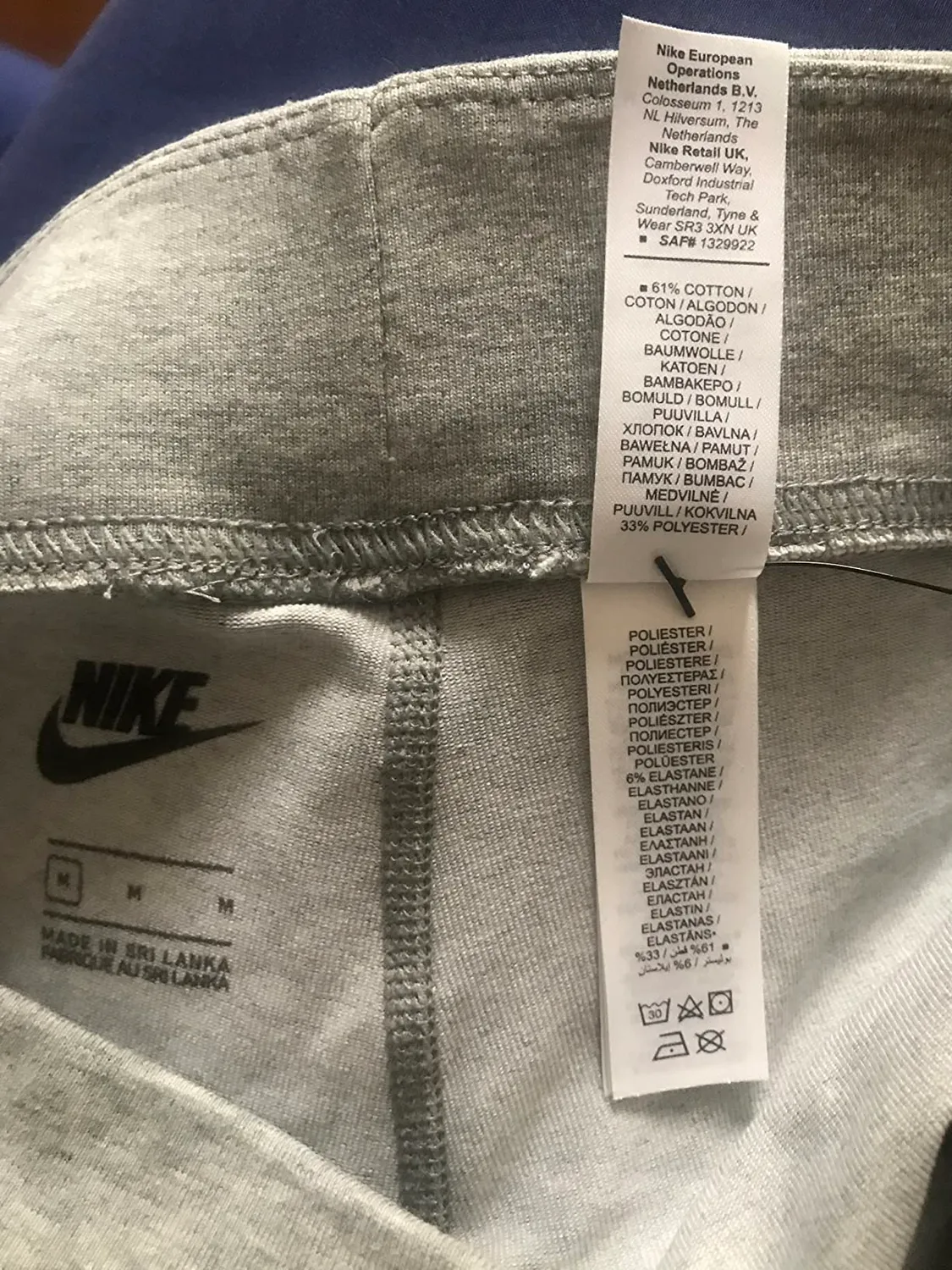 Nike Essential GX leggings donna taglia XL Swoosh
