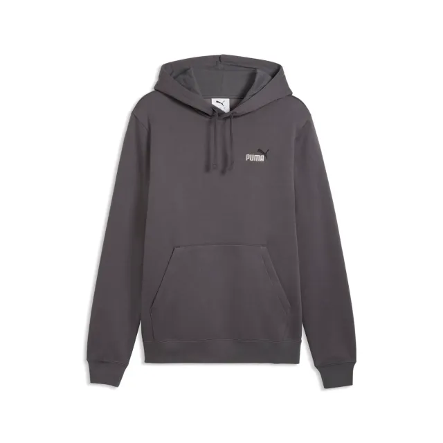 PUMA ESS 2 Color Small No.1 Hoodie felpa uomo grigia