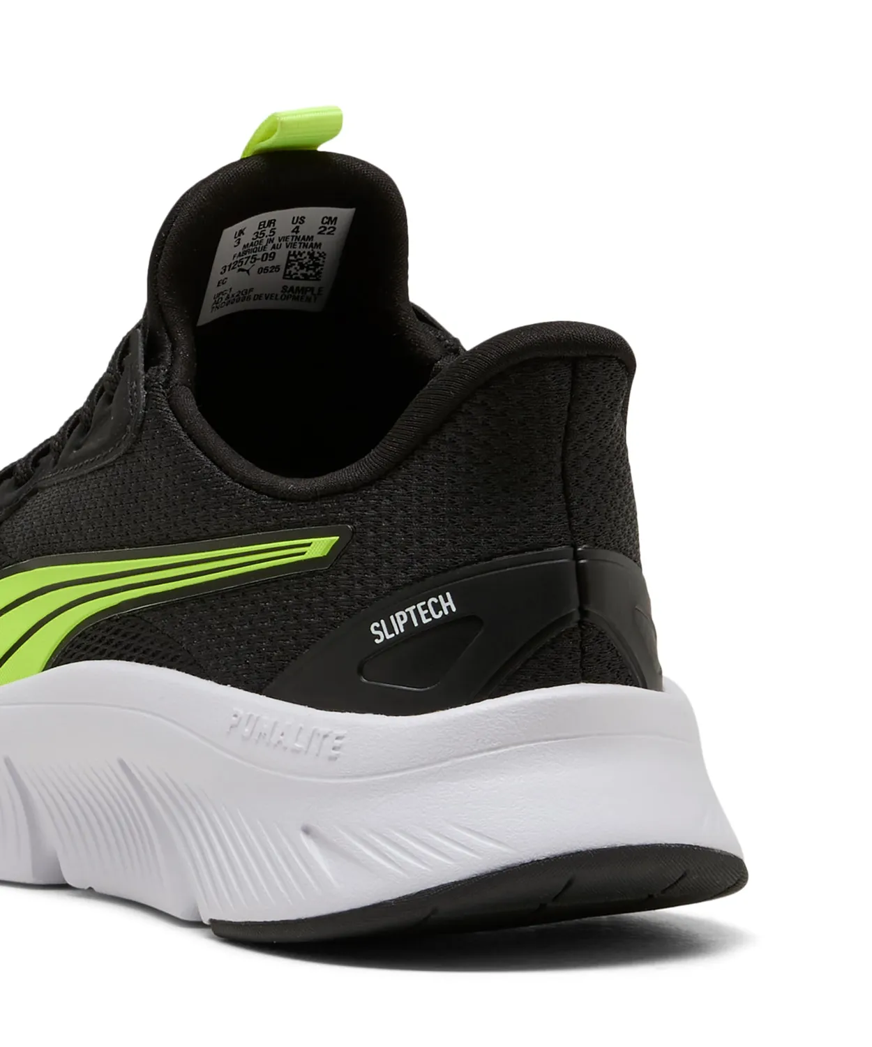 Puma Flexfocus Lite Sliptech Jr scarpe 36 lime