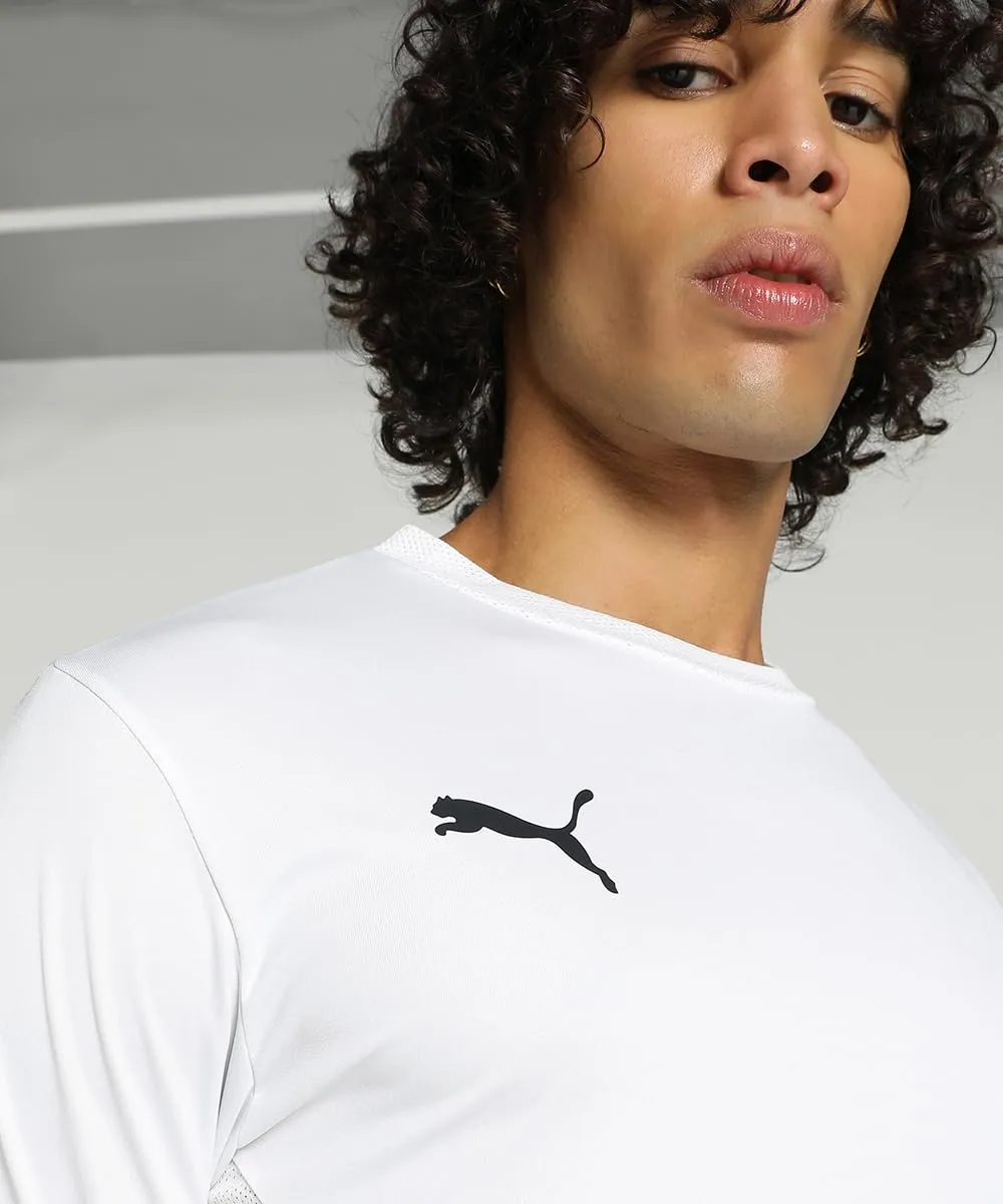 Puma Teamgoal LS maglia calcio bianca