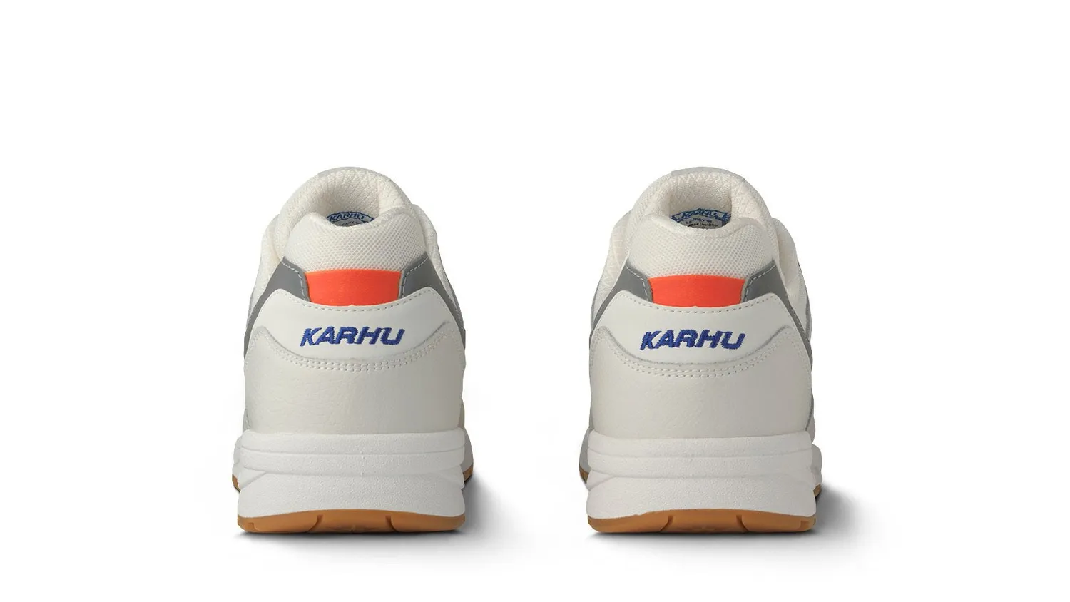 Karhu Legacy 96 sneakers Blanc de Blanc Dazzling Blue pelle