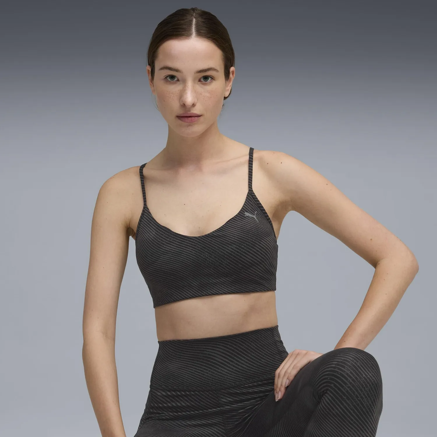 Puma Cloudspun Bra AOP Low reggiseno sportivo donna