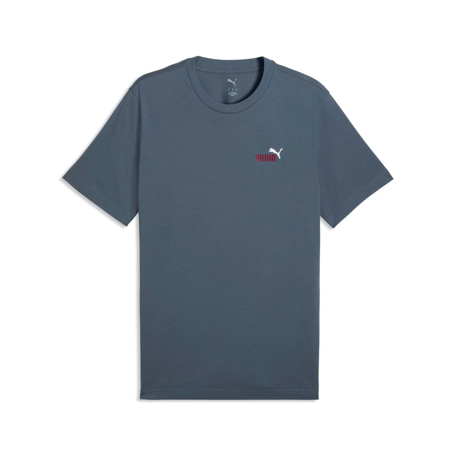 Puma Ess 2 Color Logo Tee maglietta XS grigia