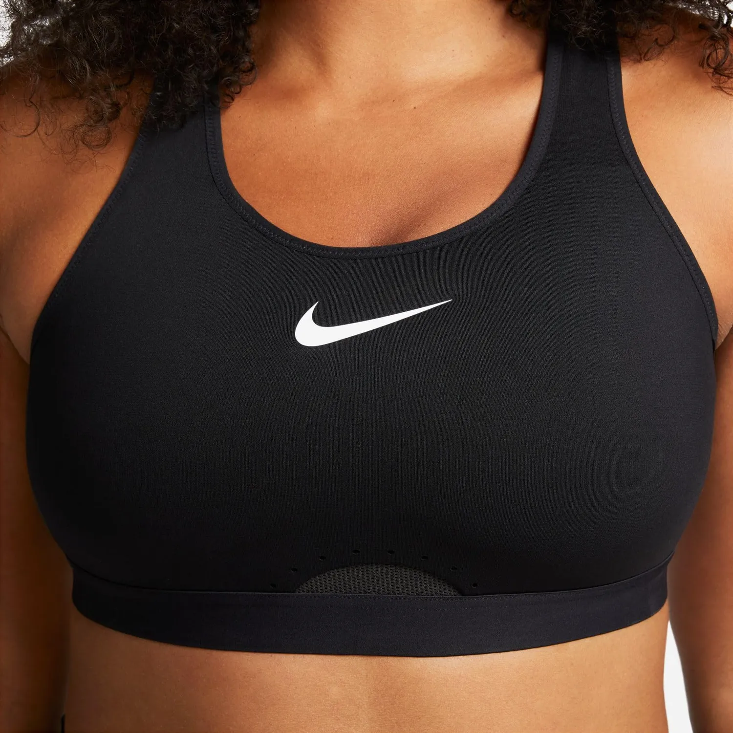 Nike Dri-Fit Swoosh HS reggiseno sportivo donna S/A nero