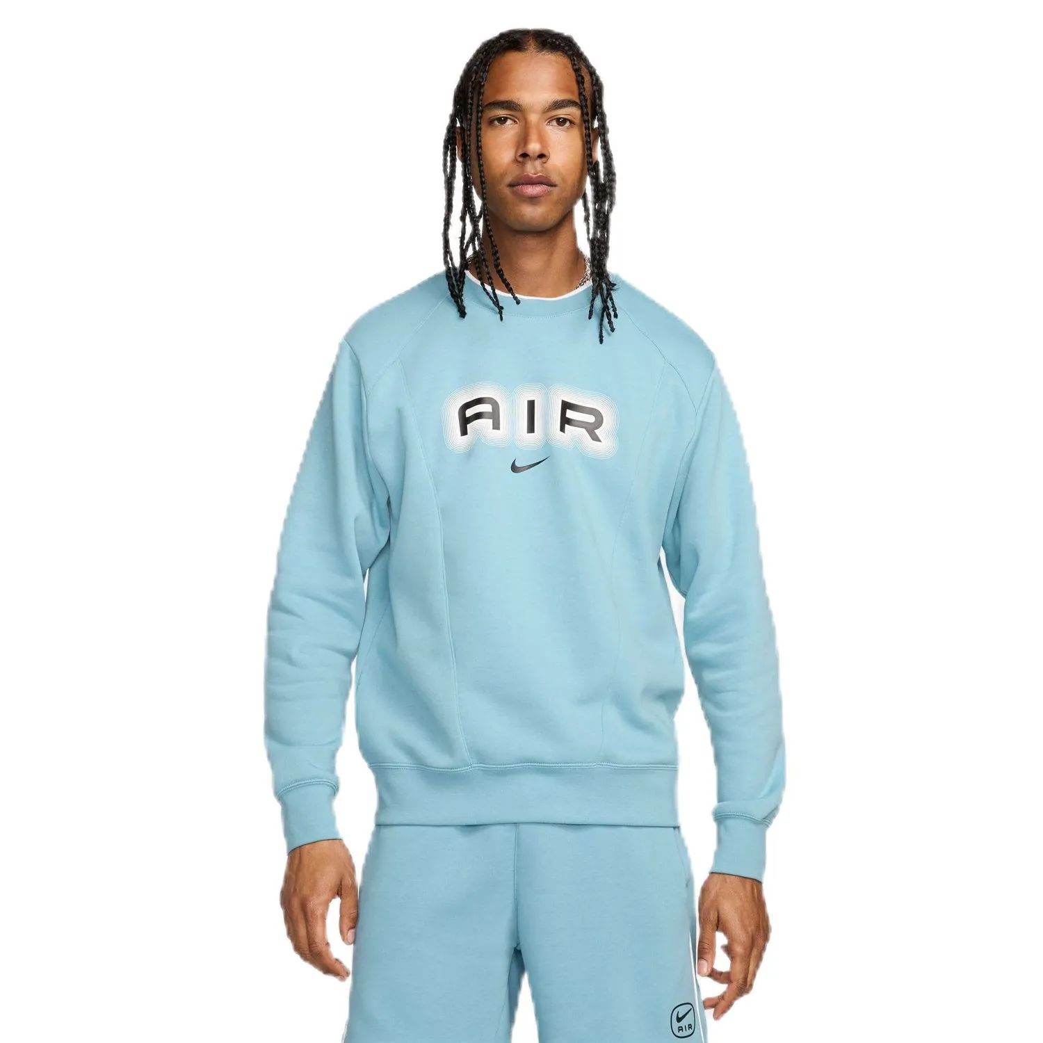 Nike Air Fleece Felpa Girocollo Uomo XL Cotone