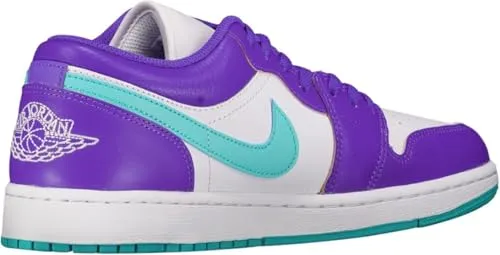 Nike Air Jordan 1 Low scarpe uomo 47.5 EU viola bianco