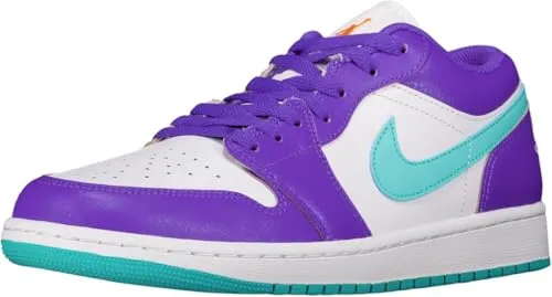 Nike Air Jordan 1 Low scarpe uomo 47.5 EU viola bianco