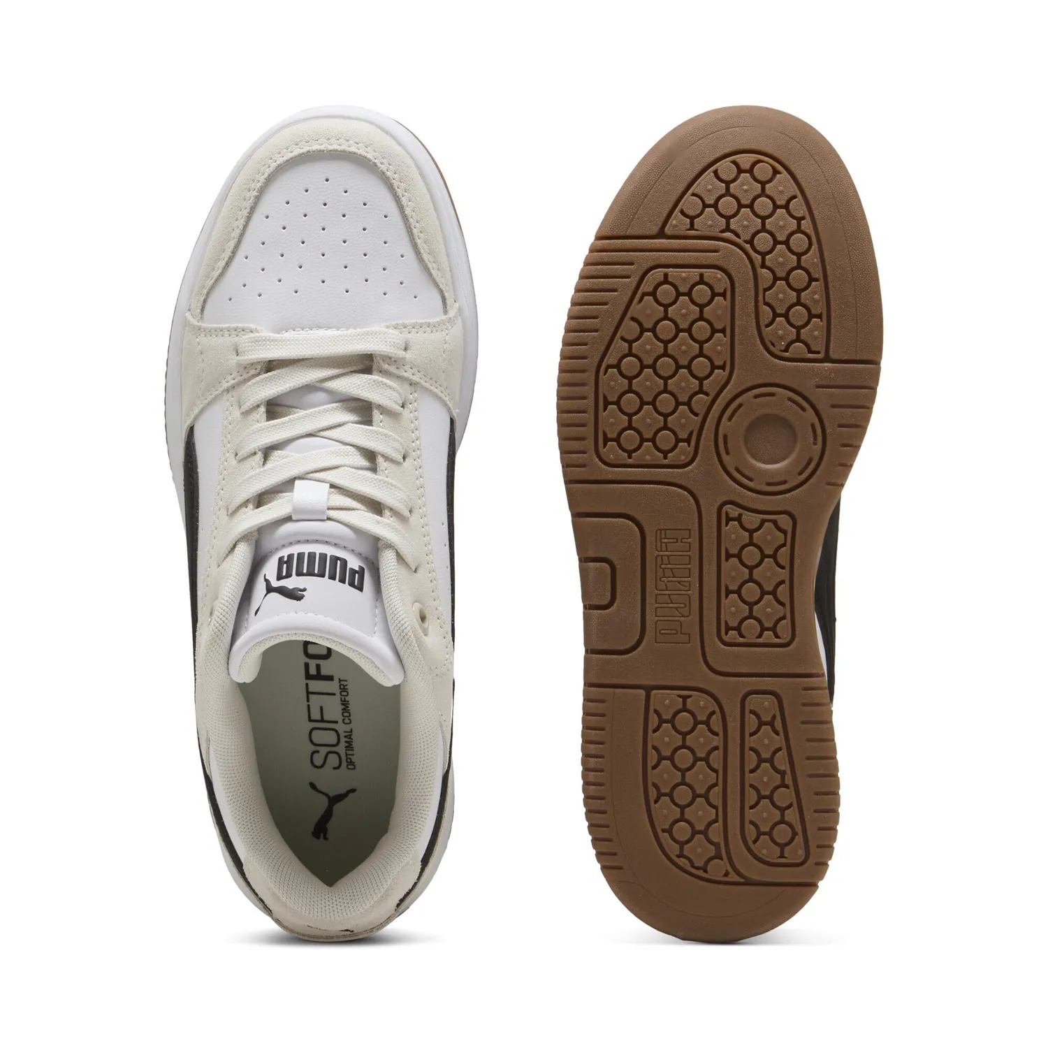 PUMA Rebound Low SD sneakers donna pelle