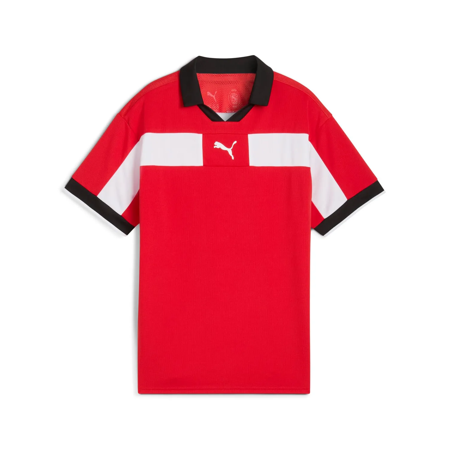 Puma Teamclassic Match Jersey Jr maglia calcio bianca