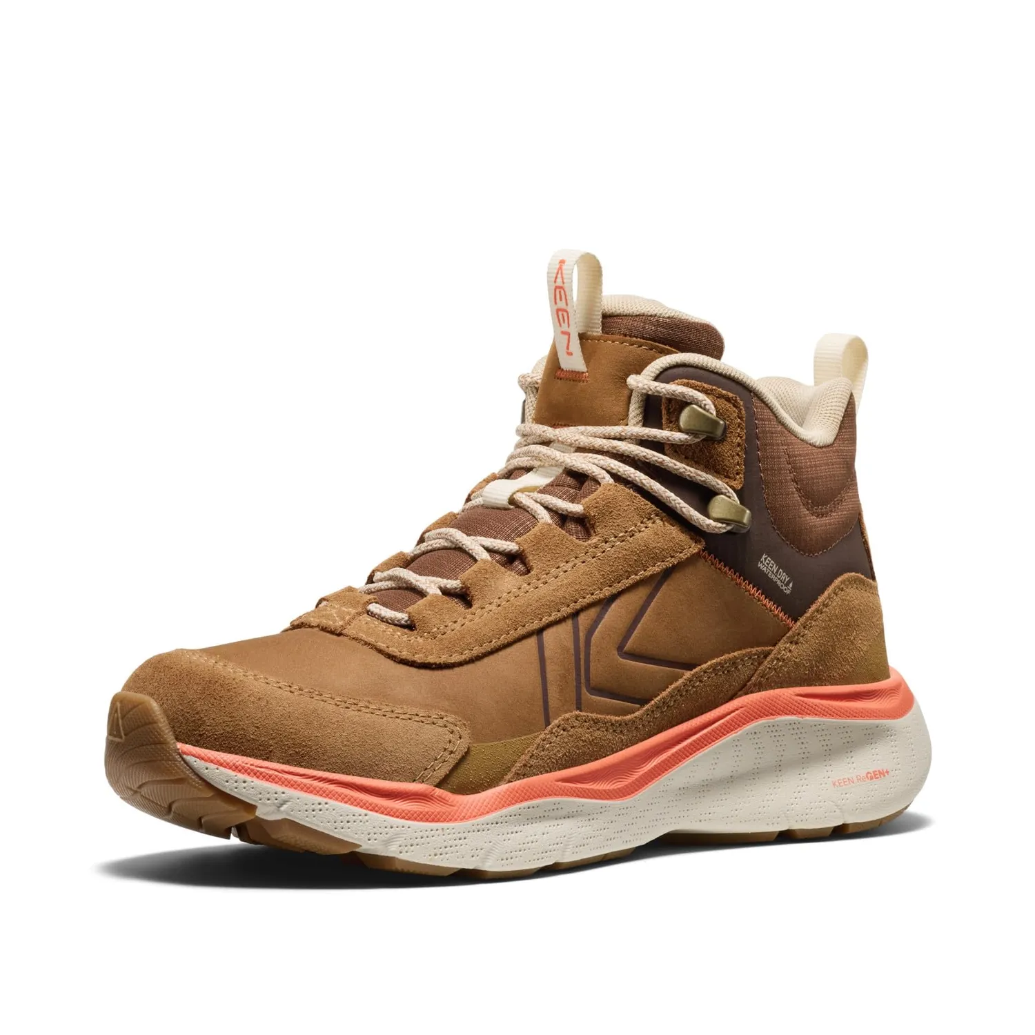 KEEN Leiki Leather Mid Waterproof scarpe trekking donna impermeabili