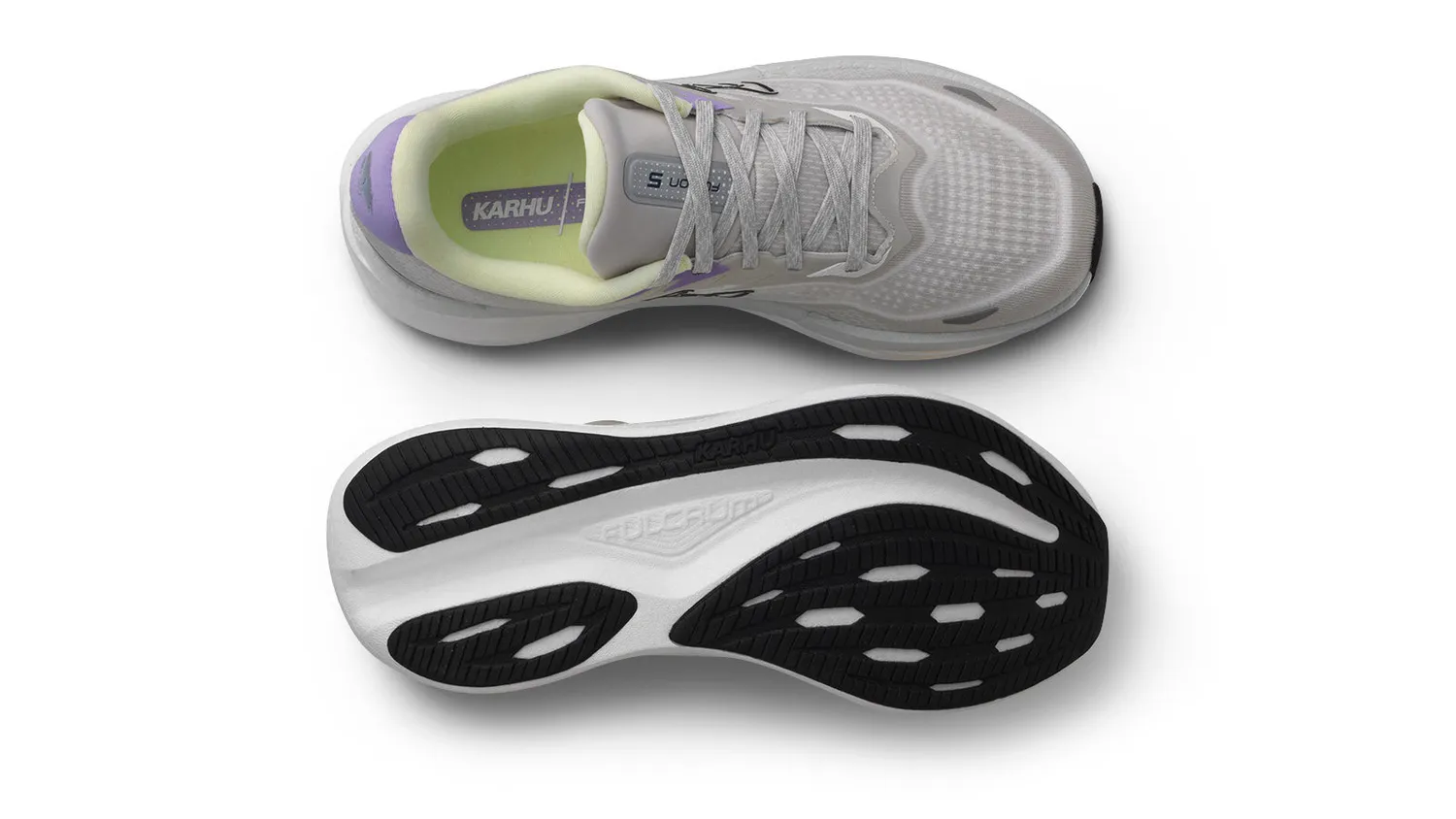 Karhu Fusion 5.0 HiVo Scarpe Running Donna Antarctica Lime Cream neutre
